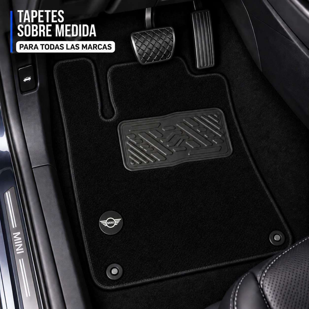 Tapetes en alfombra para Mini Cooper - Imagen 3