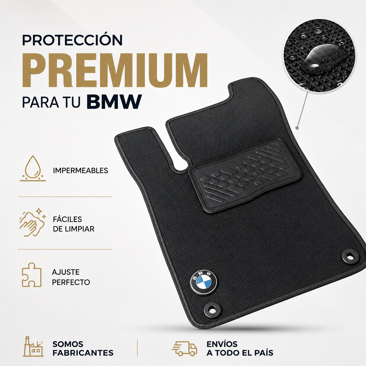 Tapetes impermeables para BMW - Imagen 4