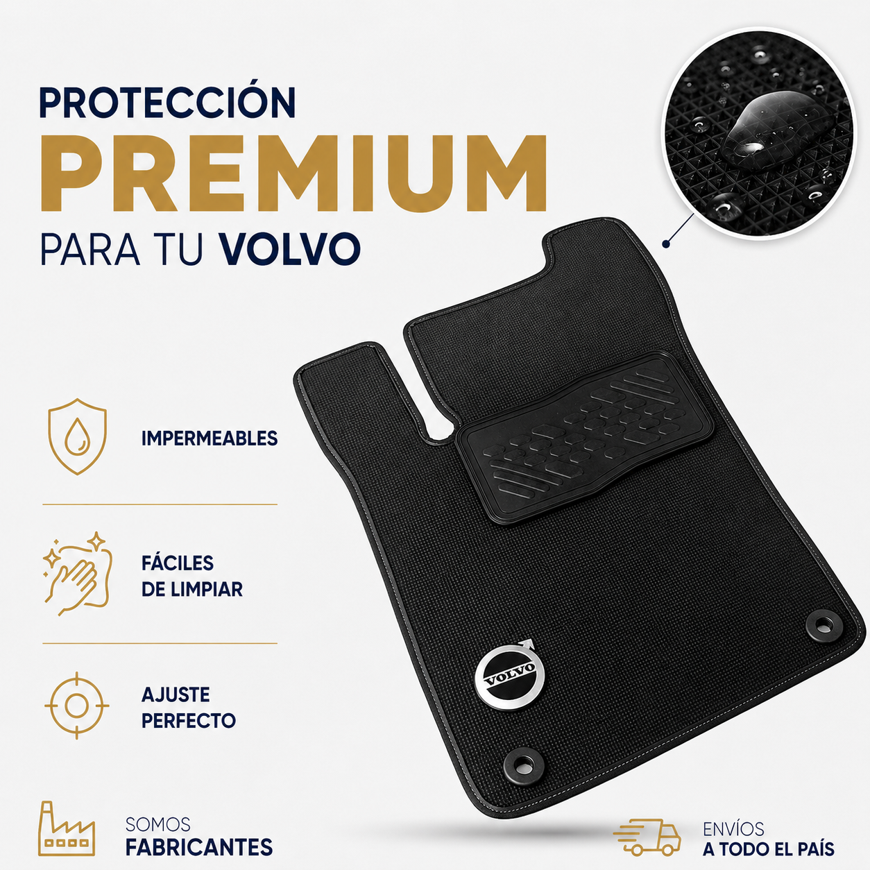 Tapete para carro Ultramat Plus - Volvo - Imagen 4