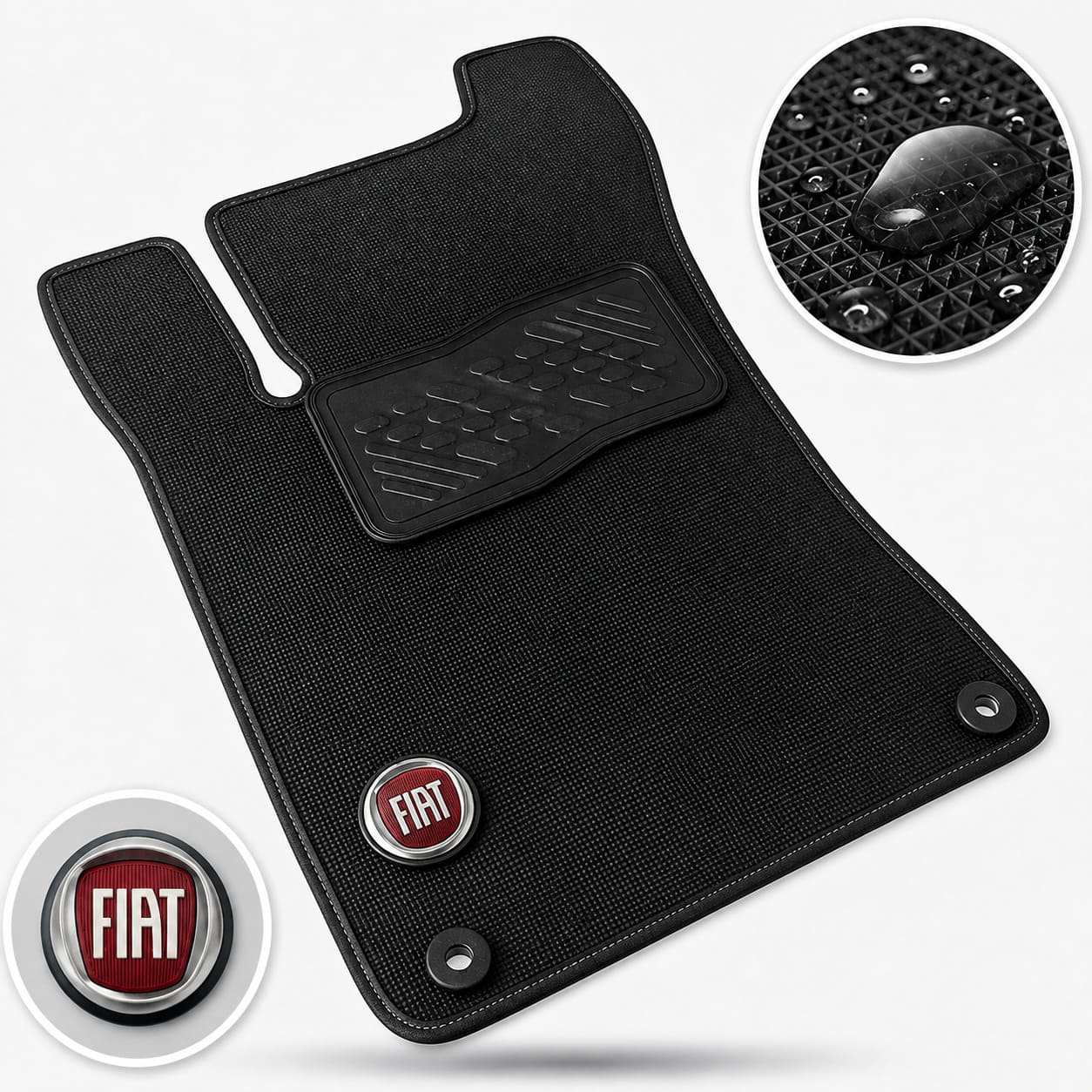 Tapetes impermeables para Fiat