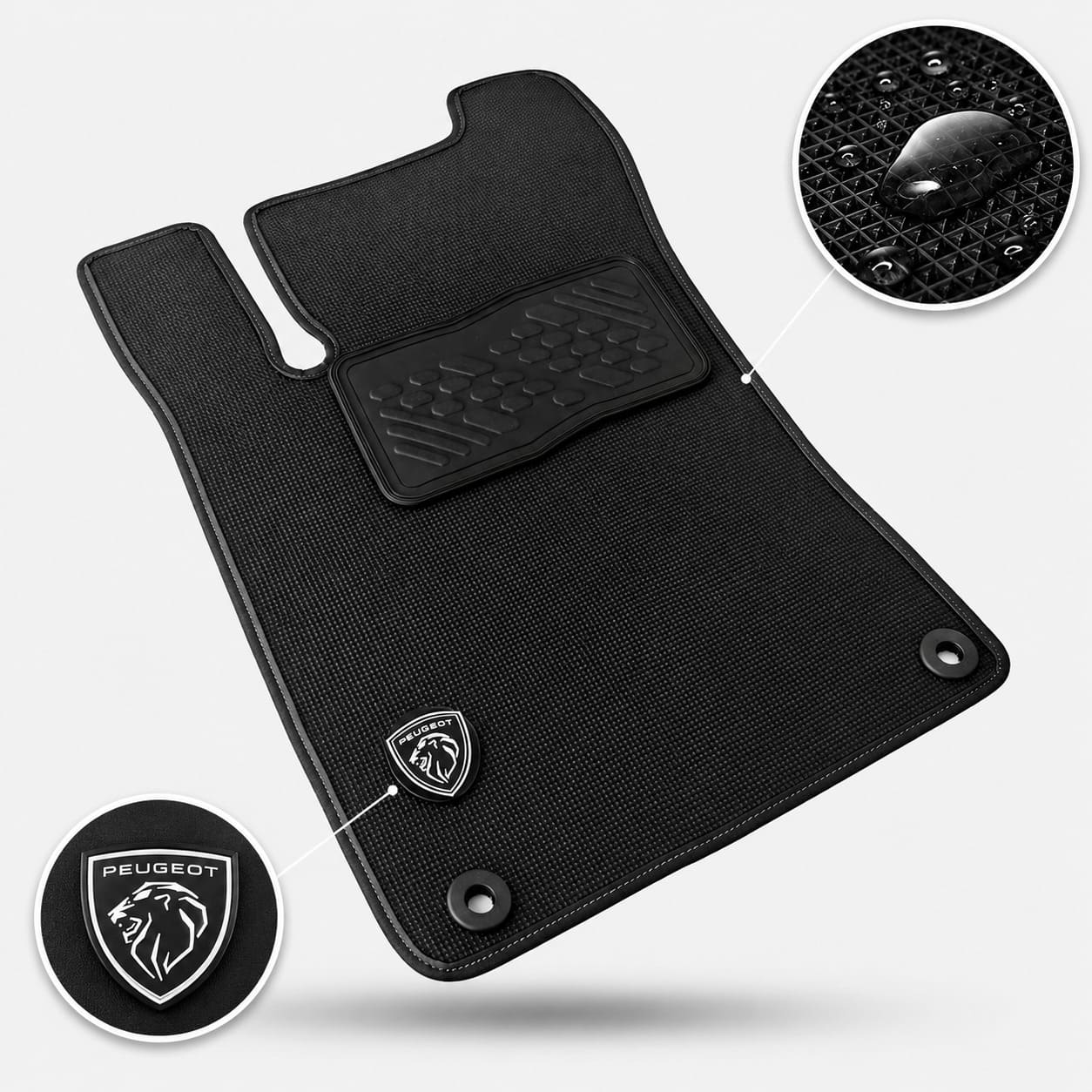 Tapetes impermeables para Peugeot