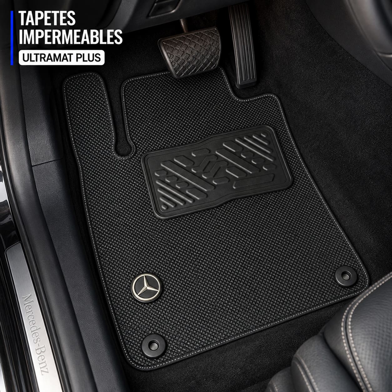 Tapetes impermeables para Mercedes Benz