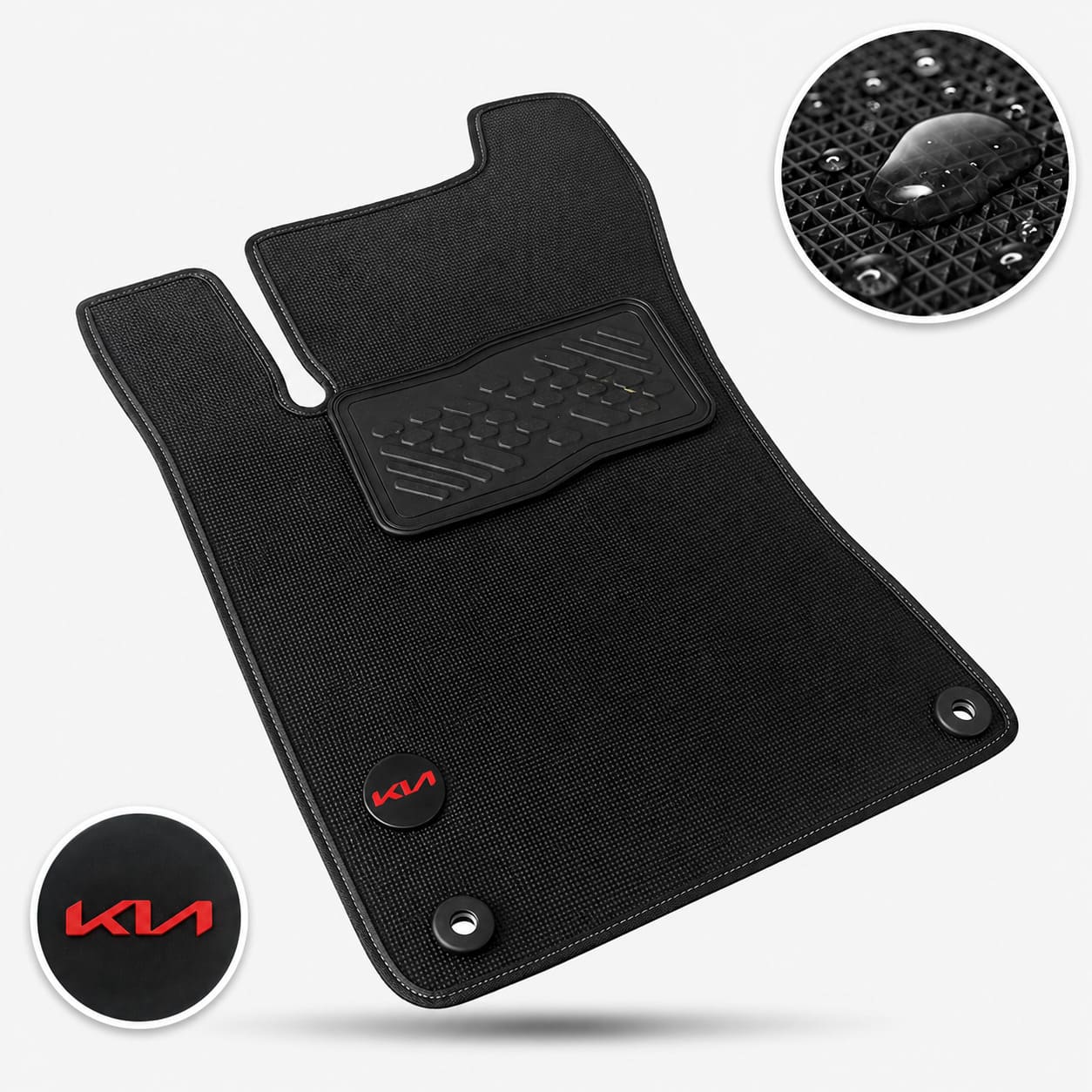 Tapetes impermeables para Kia