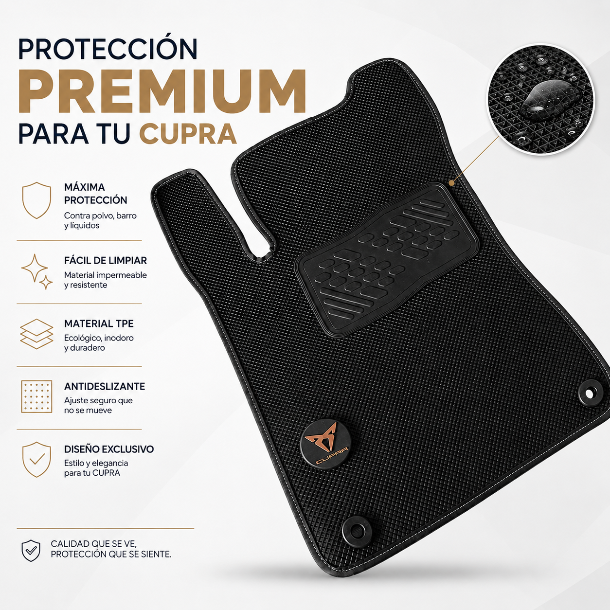 tapetes para cupra