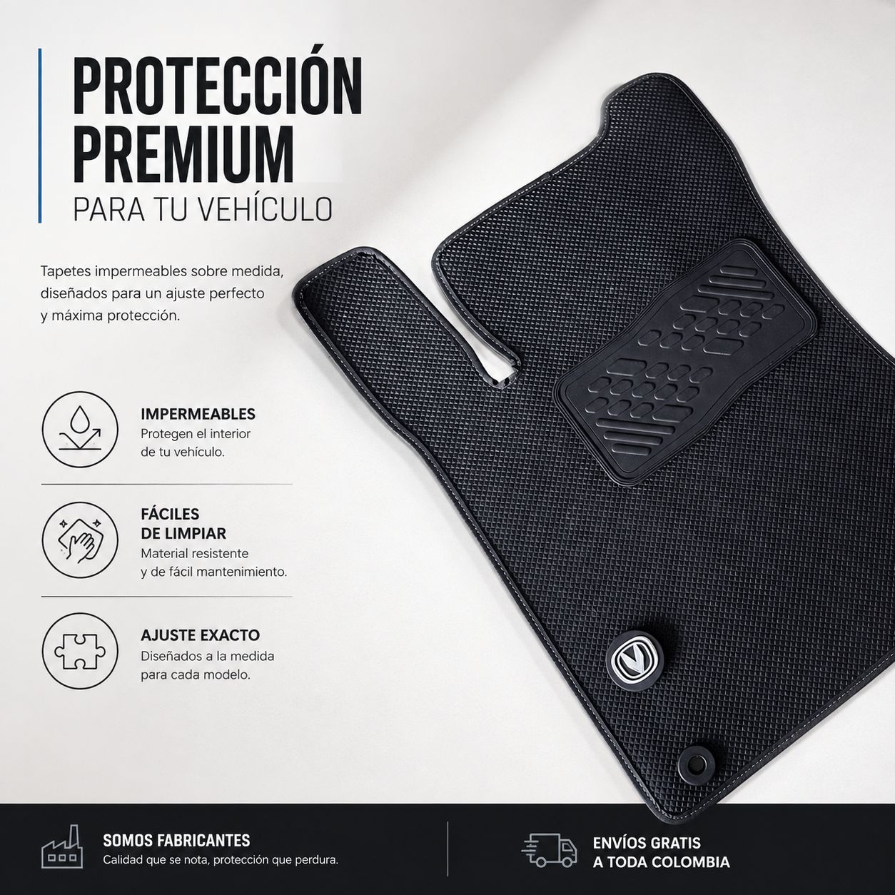 Tapetes impermeables para Changan