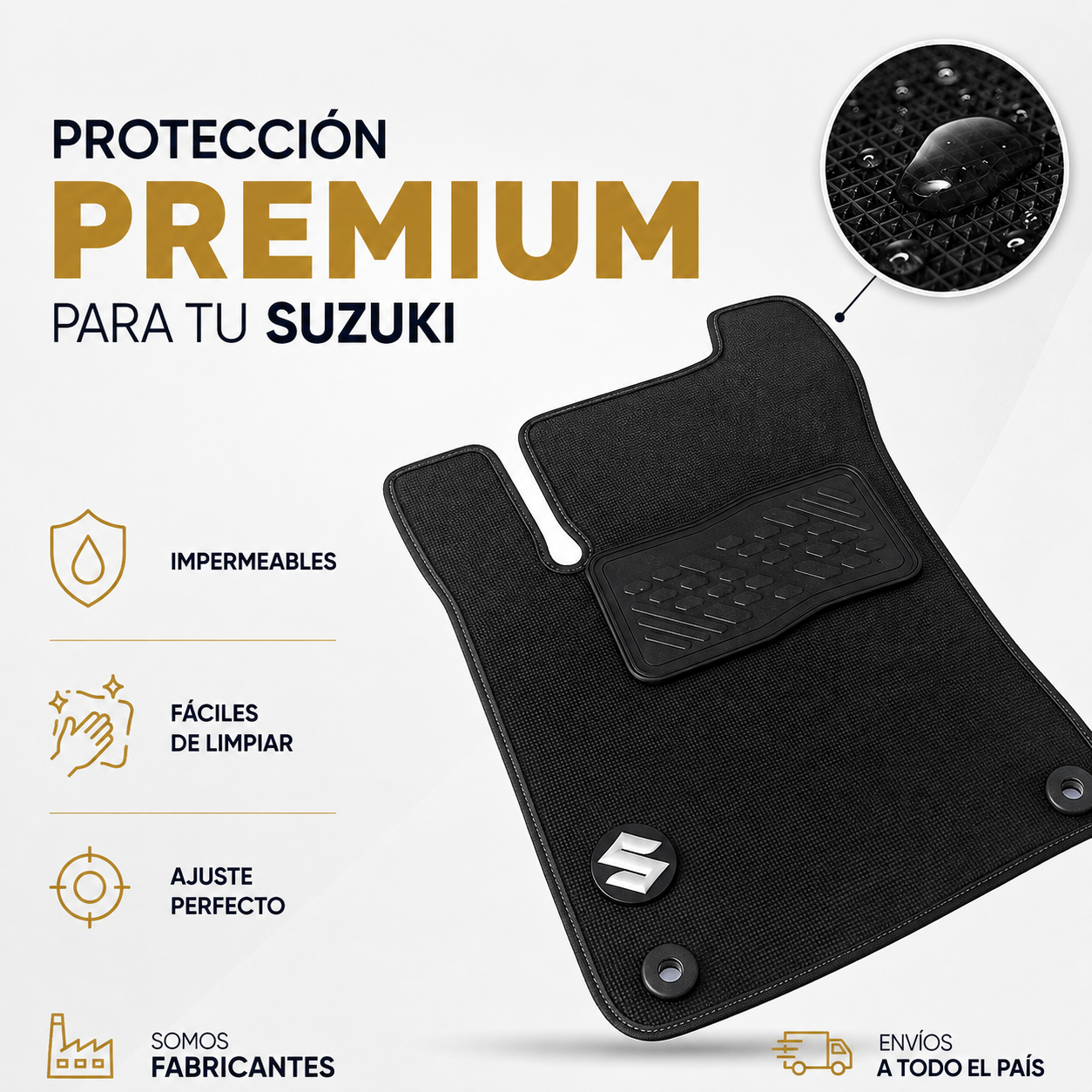 tapetes para suzuki